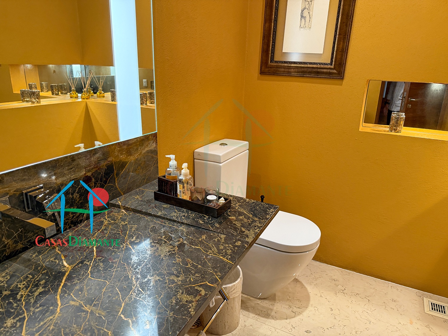 Rancho San Francisco Casa Encino - Baño de visitas recámaras 3